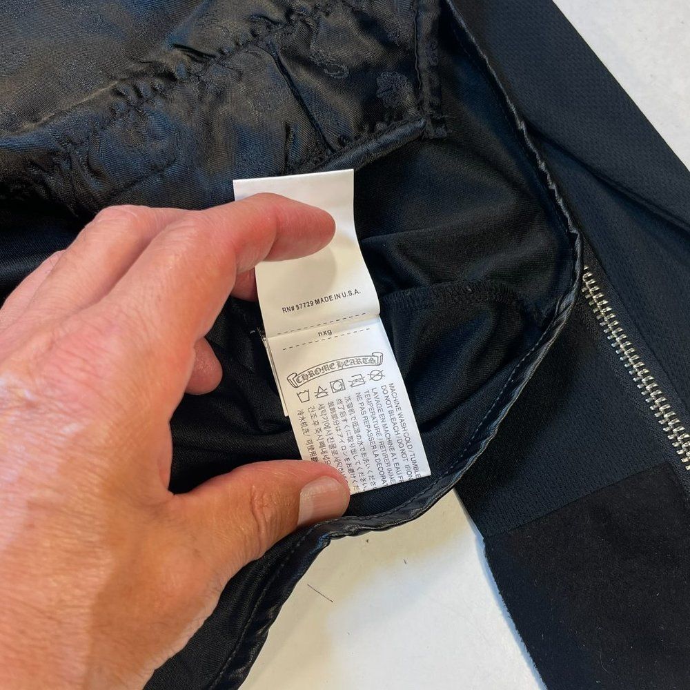 Unbranded BLACK HORSESHOE LOGO ZIP UP TRACK JACKET Sz Mens XL - Picture 11 of 16